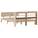 Bed Frame with Headboard without Mattress 120x200 cm 3306825