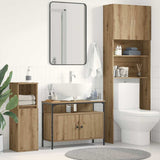 Bathroom Sink Cabinet with Storage Artisan oak 80 x 30 x 60 cm 862236