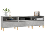 TV Cabinet Concrete Grey 150x30x44.5 cm Engineered Wood 831913