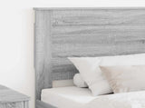 Headboard with Headboard Grey Sonoma 90 cm Engineered Wood 887486