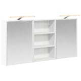 Bathroom Cabinet Set 3 pcs 126 x 16 x 62.5 cm Engineered wood 3403832