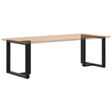 Dining Table Legs T-Shaped 2 pcs Black 80x35x cm Steel 4013060