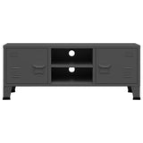 Industrial TV Cabinet Anthracite 105x35x42 cm Metal 339620