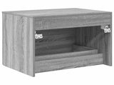 Wall-Mounted Bathroom Cabinet Grey Sonoma 62.5 x 44.5 x 50 cm 890331