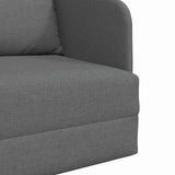 Sofa Bed Dark Grey 65 x 80 x 83 cm Fabric 4106638