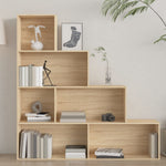 Book Cabinet/Room Divider Sonoma Oak 155x24x160 cm Engineered Wood 800660