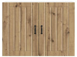 Wall Cabinet LUCCA Artisan Oak 80 x 31 x 80 cm Engineered Wood 885064