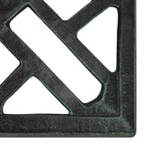 Umbrella Base Green 44x44x31 cm Cast Iron 317760