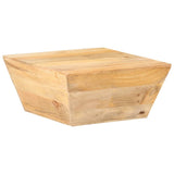 Coffee Table V-shape 66x66x30 cm Solid Mango Wood 320387