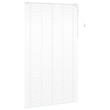 Venetian Blind White 160 x 250 cm 35 mm Solid Paulownia Wood 42015453