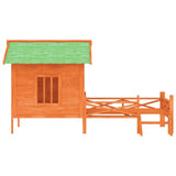 Dog Kennel Brown 159x120x88.5 cm Solid Wood Pine 172270