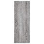 Wall Mounted Cabinets 2 pcs Grey Sonoma Engineered Wood 3197919