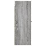 Wall Mounted Cabinets 2 pcs Grey Sonoma Engineered Wood 3197919