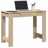 Desk Sonoma Oak 100x45x75 cm Engineered Wood 860429