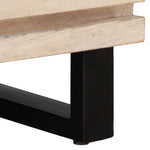TV Cabinet 100x34x46 cm Solid Wood Mango 377527