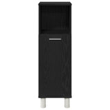 ZNTS Bathroom Furniture Set Set of 3 Black Oak Engineered wood 3333048