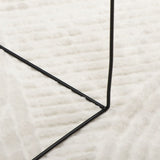 Rug IZA Short Pile Scandinavian Look Cream 120 cm 375447