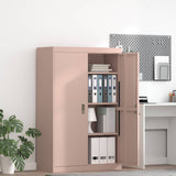 Storage Cabinet Pink 90 x 40 x 140 cm Steel 3406161