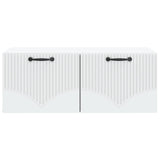 Wall-Mounted TV Cabinet White 78.5 x 41 x 30 cm Engineered Wood 899025
