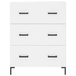Highboard White 69.5x34x180 cm Engineered Wood 3195843
