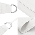 Sunshade Sail Oxford Fabric Rectangular 3x6 m White 135268
