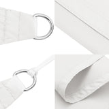 Sunshade Sail Oxford Fabric Rectangular 3x6 m White 135268