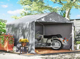 2 x 2m Garden Fabric Storage Tent - Grey T3398P318780