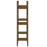 Firewood Rack Honey Brown 60x25x100 cm Solid Wood Pine 822415