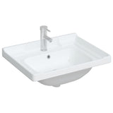Bathroom Sink White 61x48x23 cm Rectangular Ceramic 153704