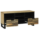 TV Units with Drawer Brown 100 x 33 x 46 cm Engineered wood 4017954