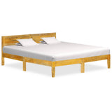 Bed Frame without Mattress Solid Mango Wood 180 cm 288433