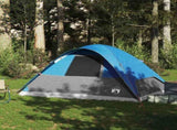 Family Tent Dome 6-Person Blue Waterproof 94552
