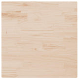 Table Top 90x90x2.5 cm Solid Wood Pine Square 824395