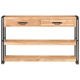 Sideboard 120x30x75 cm Solid Acacia Wood 321803