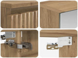 Bathroom Furniture Set 6 pcs Artisan Oak 3407150