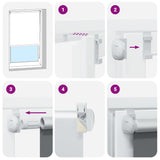 Roller Blind Blackout 160 x 175 cm Marine 240141
