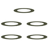suitable for Flat Tree Rings 5 pcs Olive green 60 / 90 cm Steel 873711