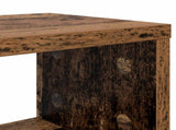 Studio Desk Old Wood 130 x 42.5 x 36 cm Engineered Wood 8006730