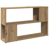 Book Cabinet Artisian Oak 100x24x63 cm Engineered Wood 856741