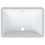 Bathroom Sink White 55.5x37.5x19 cm Rectangular Ceramic 153727