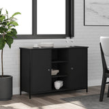 Sideboard Black 100x35x70 cm Engineered Wood 835514
