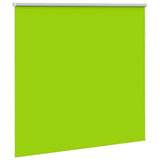Roller Blind Blackout Leaves Green 150x175 cm Fabric Width 146.6 cm Polyester 4011294