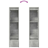 Highboard Concrete Grey 29.5x34x119.5 cm Engineered Wood 861655