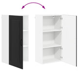 Dishwasher Panel Kalmar Black 50 x 31 x 100 cm Engineered Wood 884775