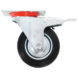 12 pcs Swivel Casters 100 mm 278017