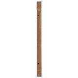 Bed Headboard Natural Solid Teak Wood 42024566
