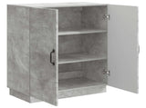 Sideboard Concrete Grey 66 x 34.5 x 87 cm Engineered Wood 895278