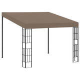 Wall-mounted Gazebo 3x3 m Taupe Fabric 312260