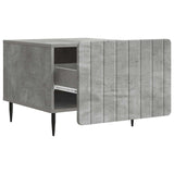 Coffee Table Concrete Grey 49 x 50 x 42 cm Engineered Wood 894508