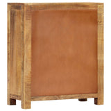 Sideboard 65x30x75 cm Solid Rough Mango Wood 247735